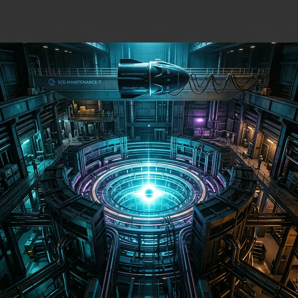 Cinematic visualization for Singularity Containment Engineering