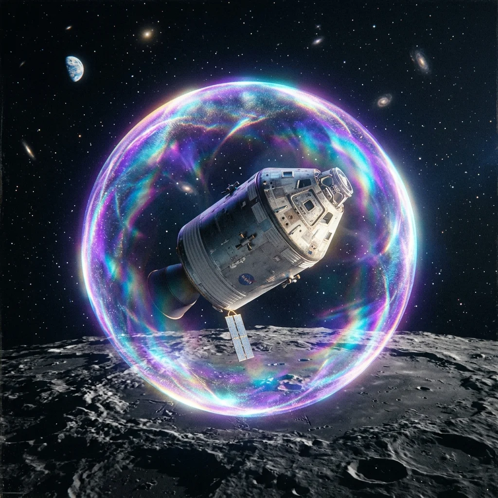 Artistic film depiction of Gravitational Field Shielding.