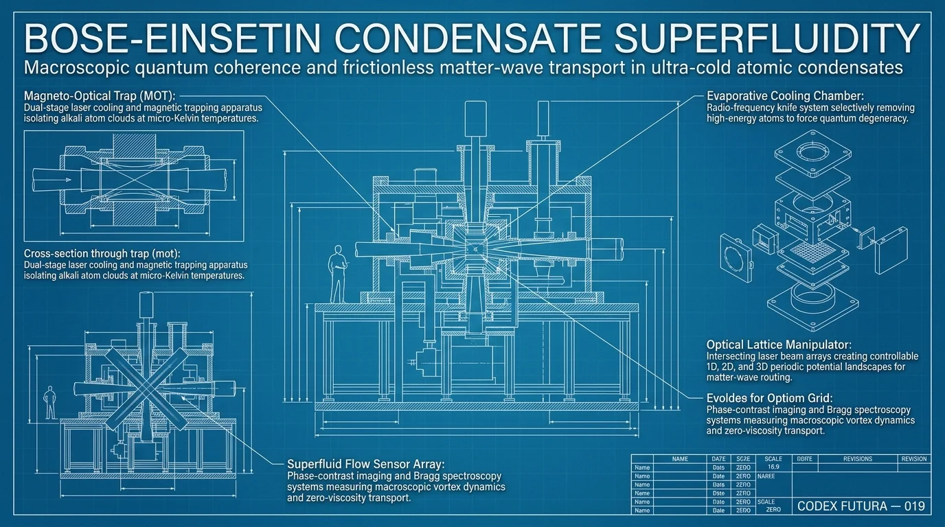 Blueprint visualization for Bose-Einstein Condensate Superfluidity